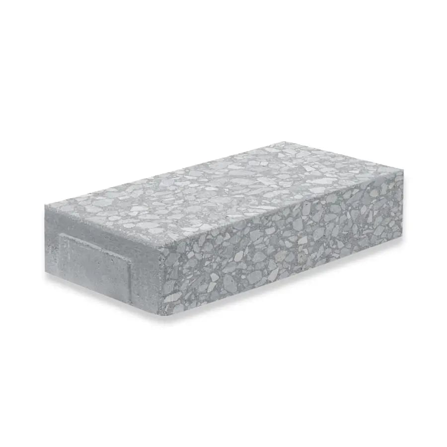 TERRAZZO Number 2 Spring 1989 未開封 SAMPLE PIECES 6 X 13 - OPAL GREY - TERRAZZO | Techo-Bloc